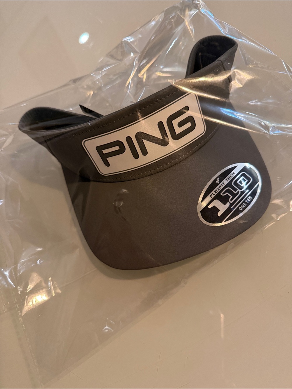 PING Grey Golf Visor - Picture 8 of 8